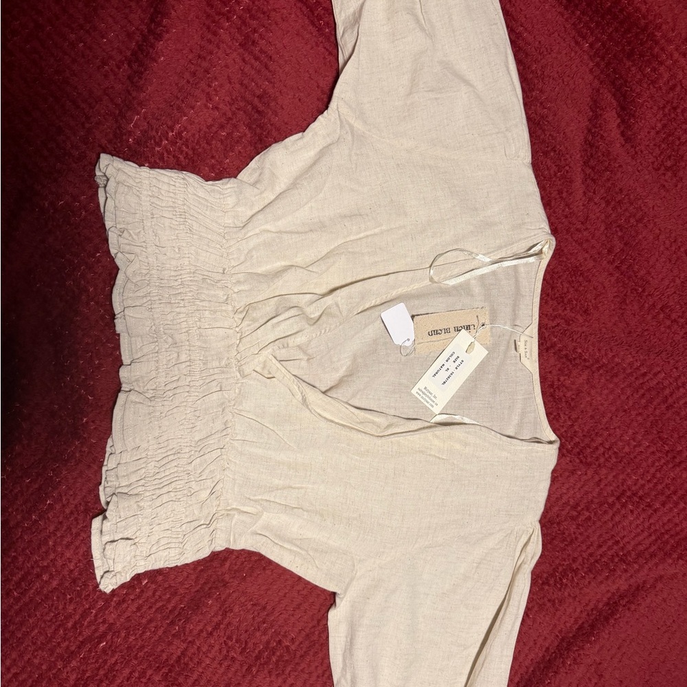 Chic Beige Crop Top